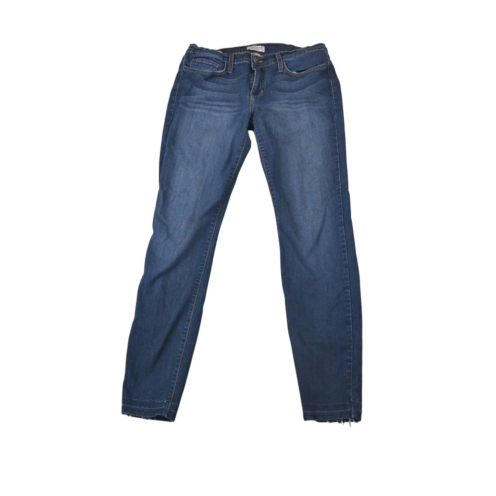 Judy Blue Skinny Jeans Womens 15/32 (30x29) Blue Excellent Mid Rise Denim 8390